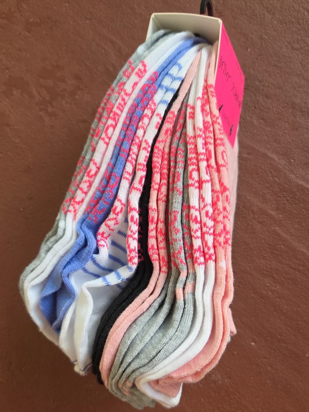 New Betsey Johnson Low Cut Socks 10 Pairs